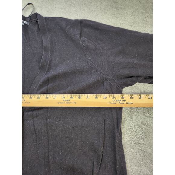 Apt. 9 Black Embellished Pockets Cardigan Size 2X - Picture 5 of 11